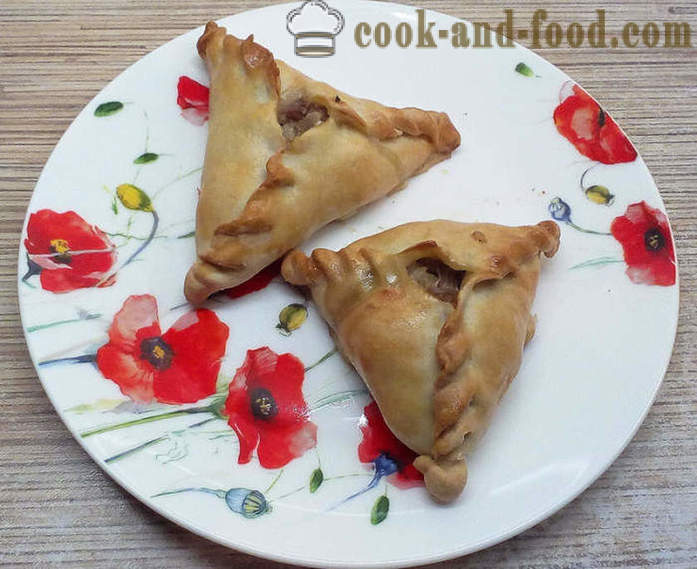 Tatar pies with meat and a potato on kefir - how to cook cakes with kefir in the oven, with a step by step recipe photos