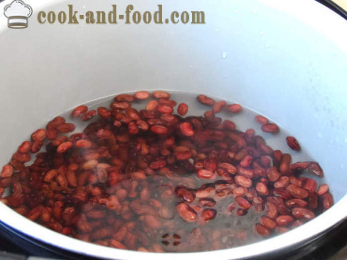 Thick soup Chili con carne - how to cook a classic chili con carne, step by step recipe photos