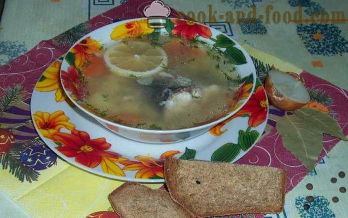 Delicious soup of carp - how to cook soup of carp, with a step by step recipe photos