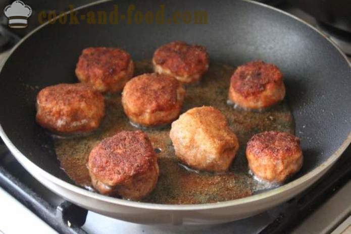 Croquette of minced chicken with a crispy crust - how to make a croquette of minced meat in a frying pan, a step by step recipe photos