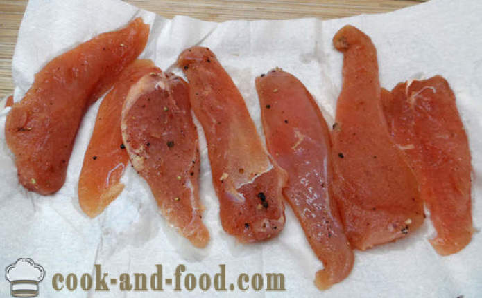 Uncooked jerked chicken breast at home - how to make jerked chicken at home, step by step recipe photos