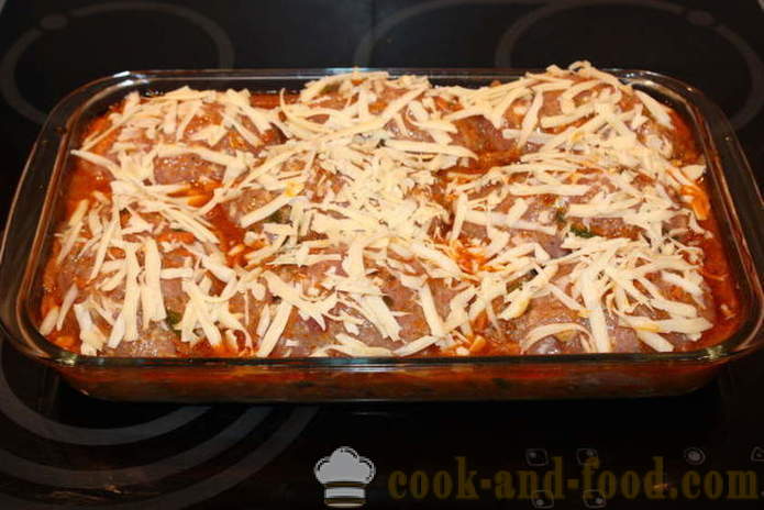 Baked meatloaf minced meat stuffed with - how to cook a meatloaf in the oven, with a step by step recipe photos