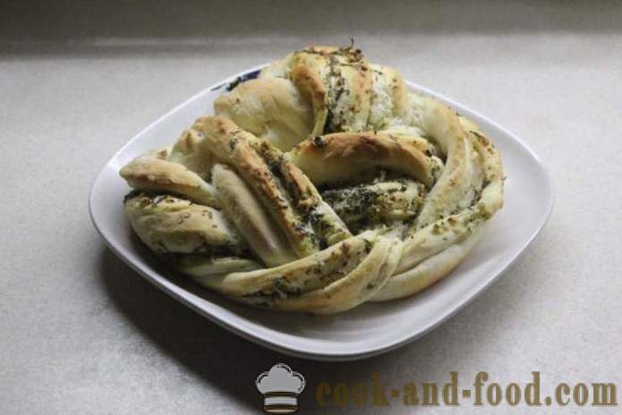 Garlic bread at home - how to make garlic bread in the oven, with a step by step recipe photos