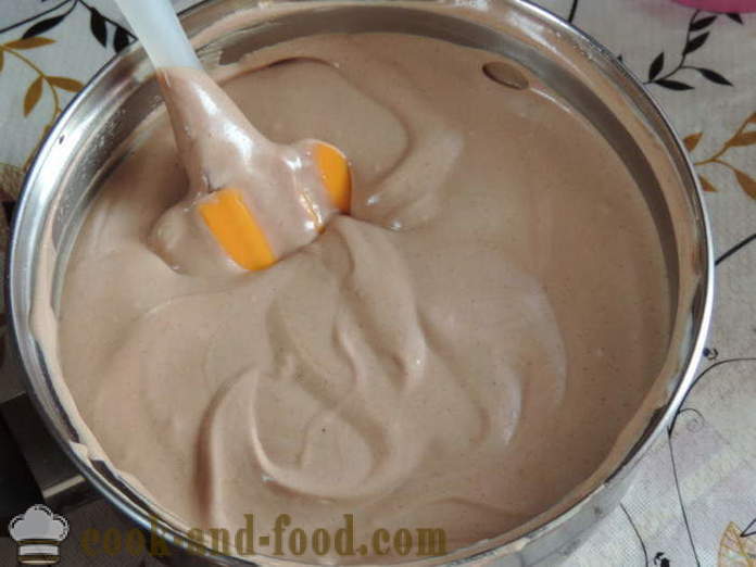 Homemade ice cream with the starch of milk and cream - how to make homemade ice cream without eggs, step by step recipe photos