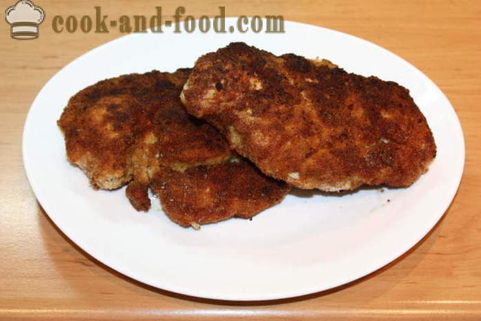 Delicious chicken fillet in batter - how to make a chicken fillet in batter, with a step by step recipe photos