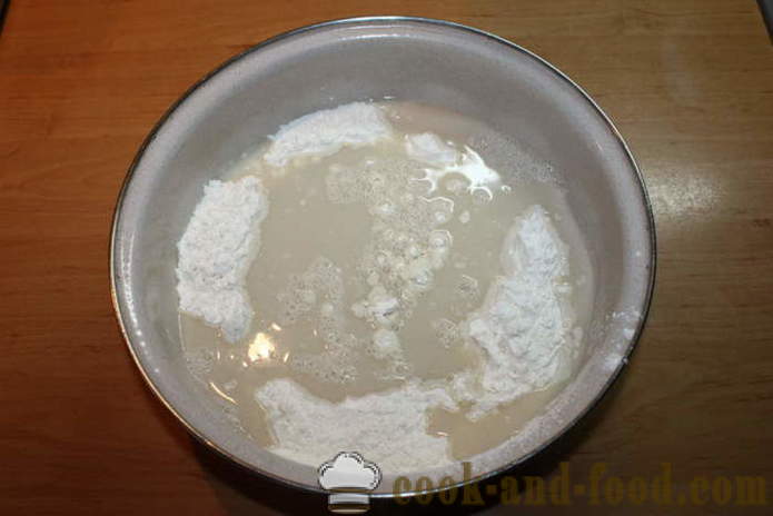 Butter yeast dough for buns - how to make butter yeast dough for buns, a step by step recipe photos