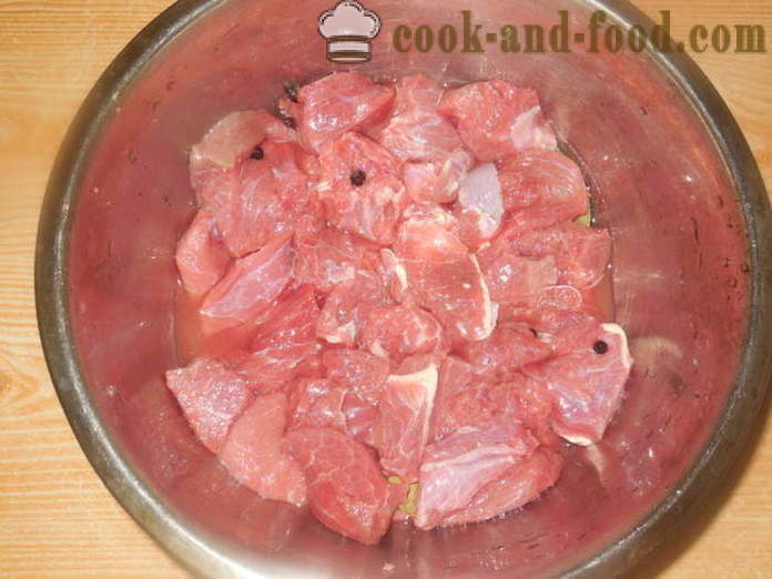 Tender veal stew - how to braise veal multivarka, step by step recipe photos