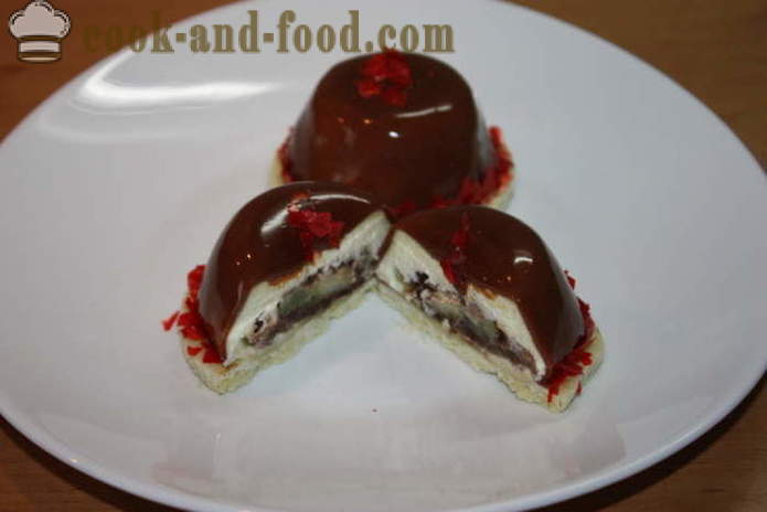 Simple mousse cake in form - how to make a mousse cakes at home, step by step recipe photos