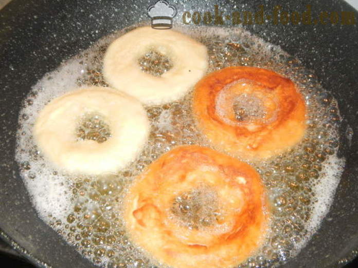 Yeast donuts on kefir - how to cook donuts from yeast dough, a step by step recipe photos