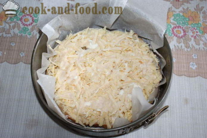 Uzbek bread with cheese in the oven - how to cook hot sandwiches with cheese at home, step by step recipe photos