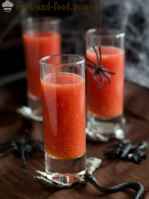 Simple ideas of dishes for Halloween - design and decoration, what dishes to prepare for Halloween, step by step recipes with photos and text