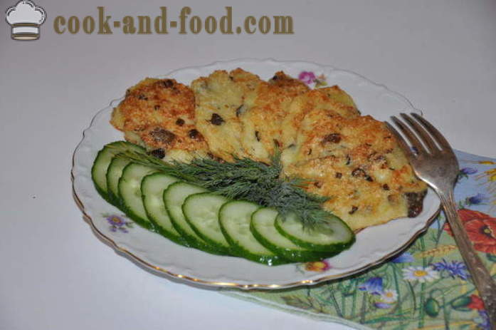Fishcakes from catfish steak - how to cook fish cakes at home, step by step recipe photos