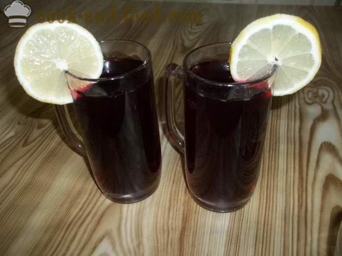 Drink with ginger, lemon peel, orange and currants - how to make a drink with ginger, a step by step recipe photos