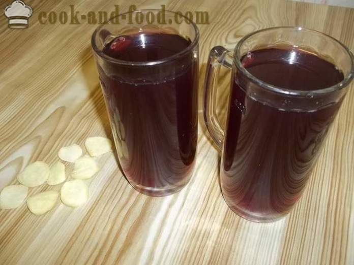 Drink with ginger, lemon peel, orange and currants - how to make a drink with ginger, a step by step recipe photos