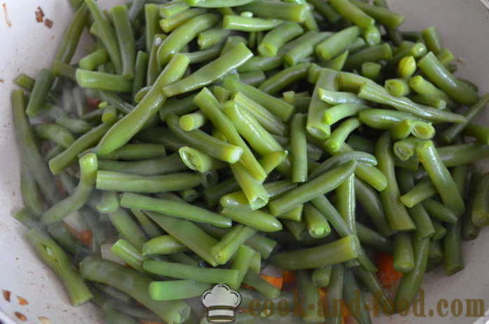 Delicious green beans - how to cook green beans, a step by step recipe photos