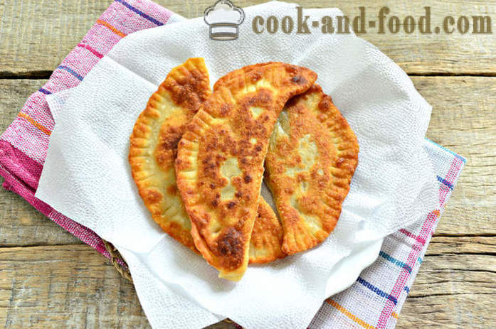Custard pasties - how to cook homemade pasties, a step by step recipe photos