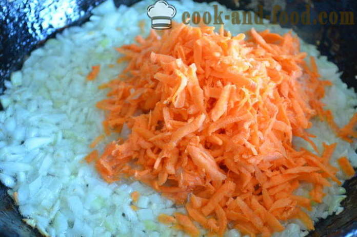 Lean fish pilaf - how to cook risotto with fish canned, step by step recipe photos