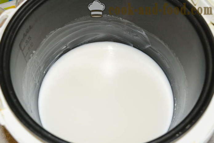 Delicious rice porridge with milk in multivarka - how to brew rice milk porridge, a step by step recipe photos