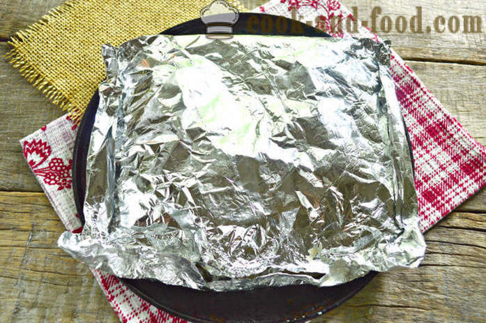 Crucian baked whole - like carp bake in the oven in foil, with a step by step recipe photos