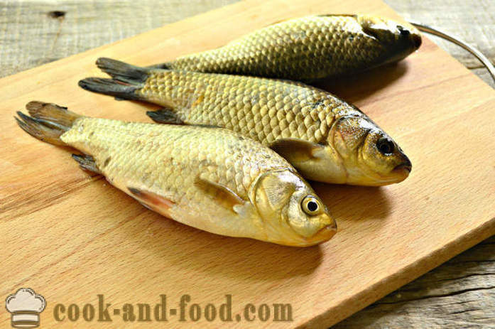 Fried carp with mayonnaise - how to fry carp on a frying pan, a step by step recipe photos