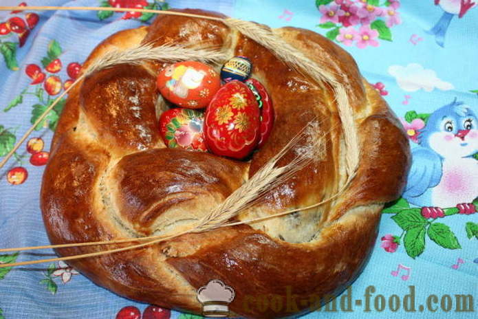 Delicious and unusual Italian cake-braid - how to cook a cake with filling pigtail at home, step by step recipe with photos
