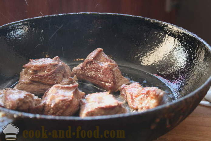 Beef ribs braised in beer - how to cook ribs with honey beer, a step by step recipe photos