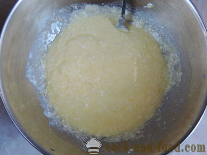 Cakes on curdled with meat and herbs - how to cook a cake in the pan, a step by step recipe photos