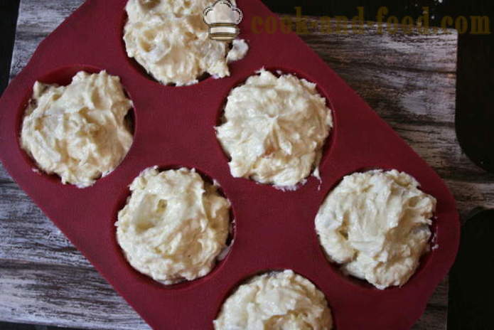 Cheese muffins in silicone molds - how to bake a cheese cake in the oven, with a step by step recipe photos