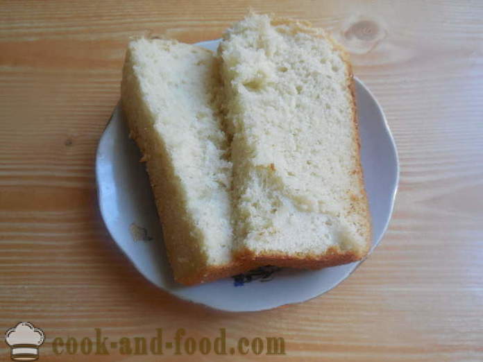 Cheese bread on serum bread maker - how to bake bread in the bread maker with cream cheese on a serum, a step by step recipe photos