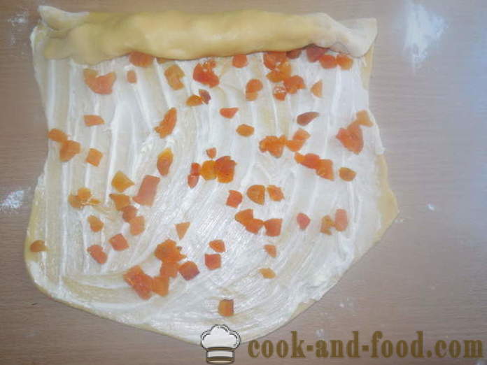 Easter cake with orange juice or cake-kraffin of biscuit dough, how to cook, a step by step recipe photos