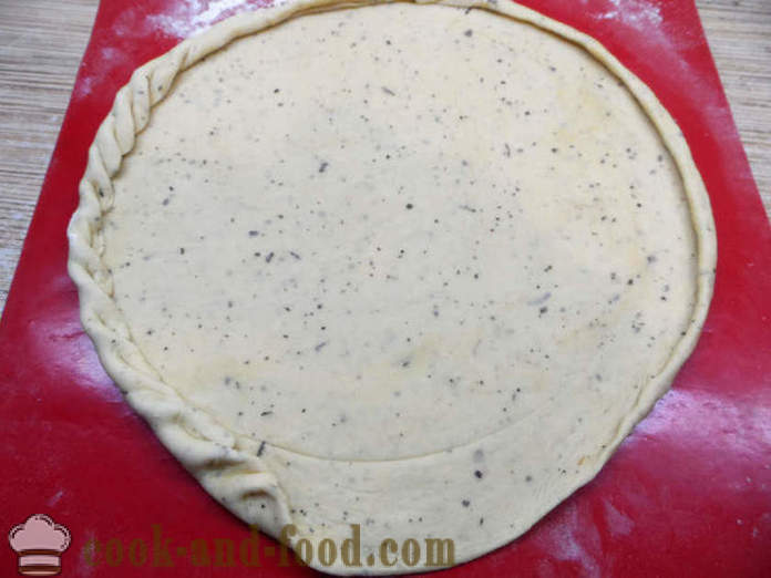 The simplest homemade pizza by leaps and bounds and the best toppings for pizza - how to cook pizza yeast, a step by step recipe photos