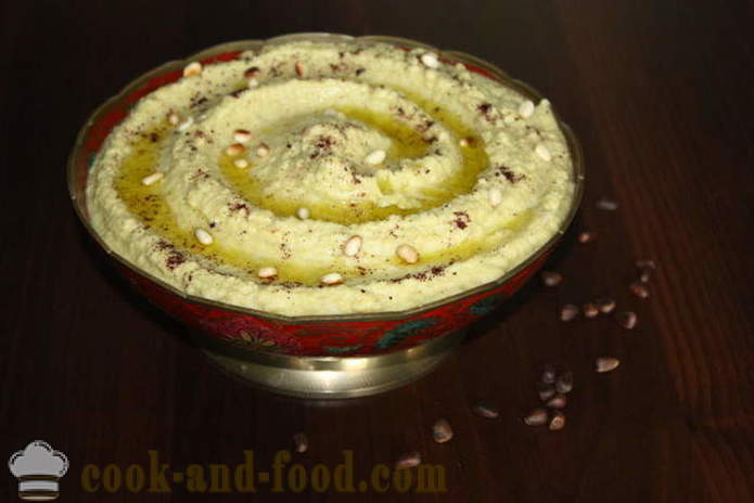 Chick-pea paste hummus - cooking hummus at home, a simple recipe with a photo
