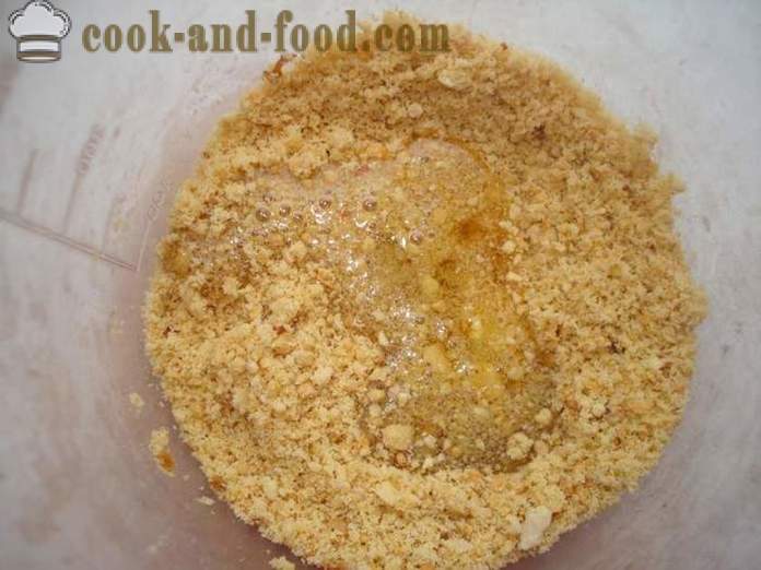 Peanut butter with honey - how to make peanut butter at home, step by step recipe photos