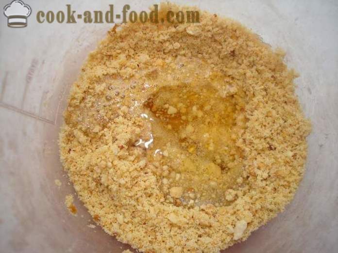 Peanut butter with honey - how to make peanut butter at home, step by step recipe photos