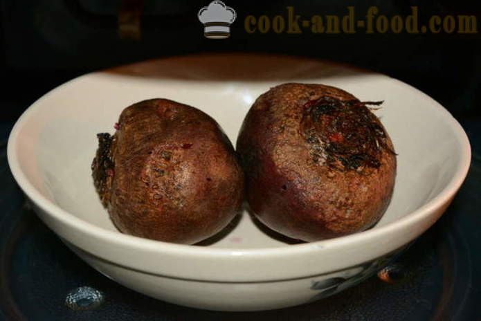 Beets in the microwave - how to cook the beets in the microwave to quickly and correctly, step by step recipe photos