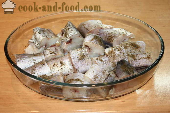 Baked fish in batter in the oven - how to bake fish in batter in the oven, with a step by step recipe photos