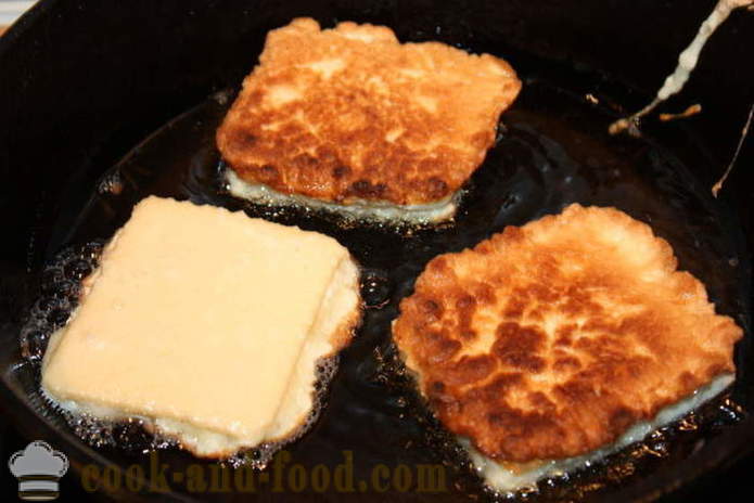 Ready wafer cakes with cottage cheese in coconut batter - how to cook original cheesecakes, a step by step recipe photos