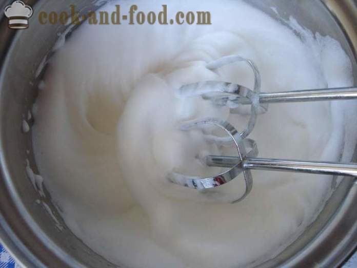 Delicious cake or meringue meringue - how to cook the meringue in multivarka, step by step recipe photos