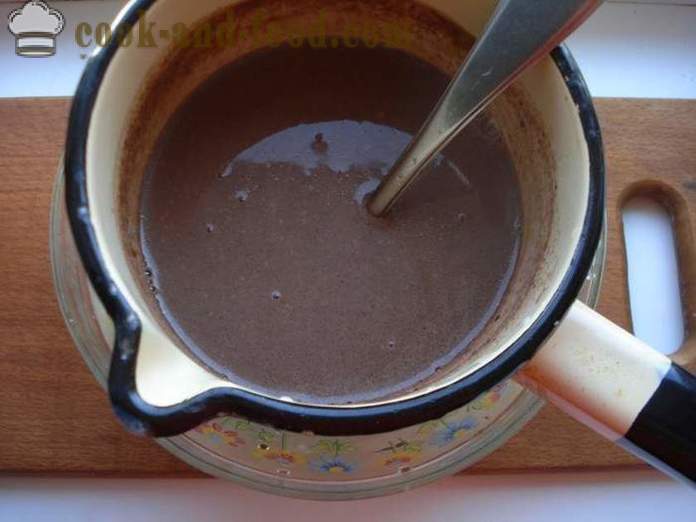 Homemade ice cream with cocoa and starch - how to make chocolate ice cream at home, step by step recipe photos