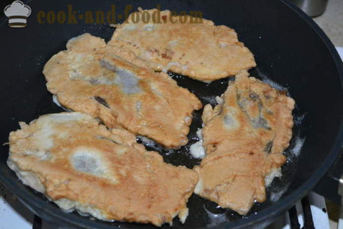 Tasty fish fried in batter - how to cook fish in batter in the pan, a step by step recipe photos