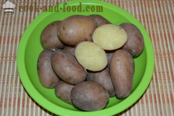 Boiled potatoes in their skins for a salad - how to cook potatoes in their skins in a saucepan, with a step by step recipe photos