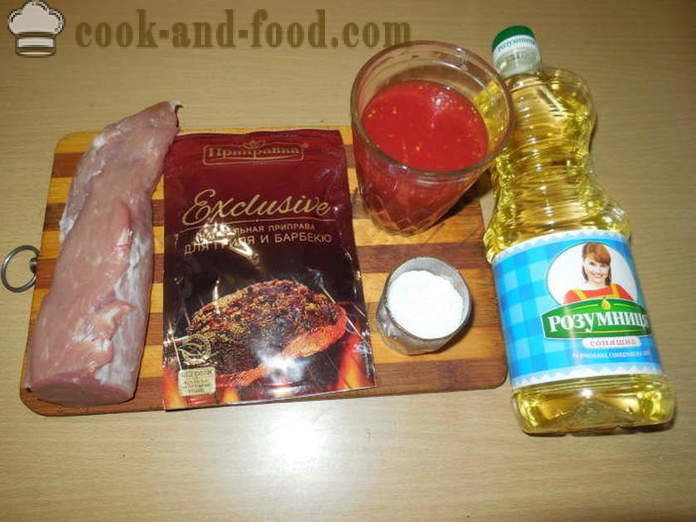 Medallions of pork - how to cook pork medallions in multivarka, step by step recipe photos