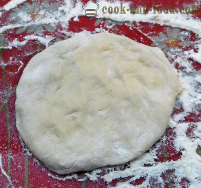 Khachapuri in Imereti cheese - how to make tortillas with cheese in a frying pan, a step by step recipe photos
