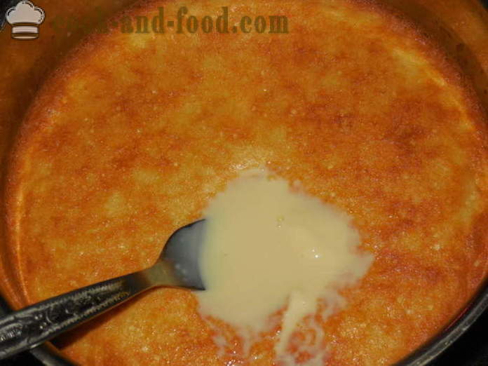Delicious casserole made from cow colostrum and egg - as a cook in the oven colostrum, a step by step recipe photos