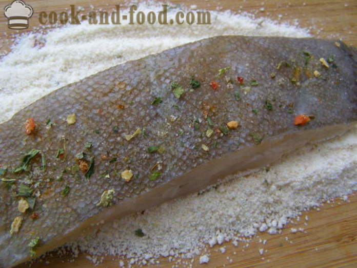 Flounder fried in a pan with vegetables and tomato sauce - how to cook fried flounder fillets, step by step recipe photos