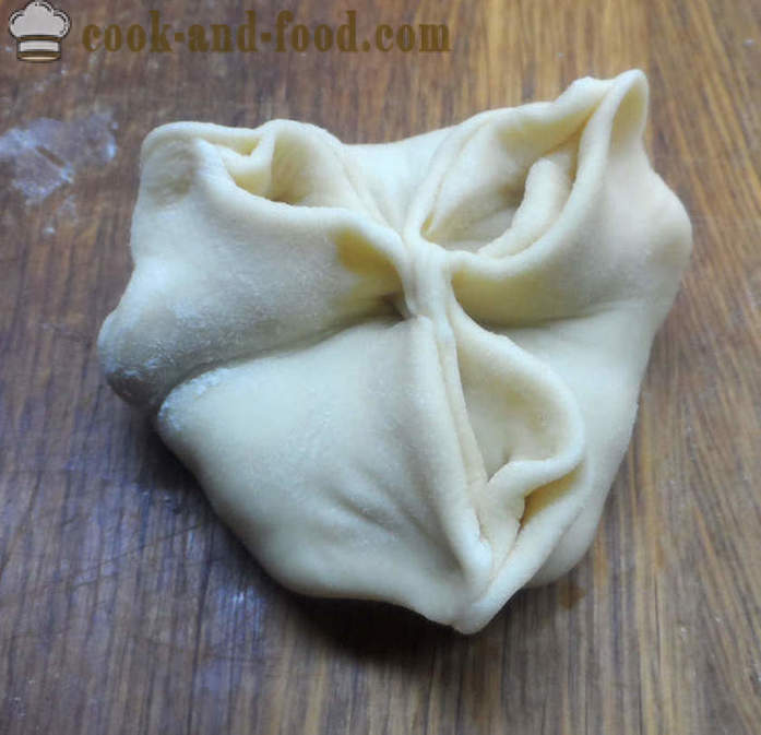 How to sculpt dumplings step by step - the recipe with a photo