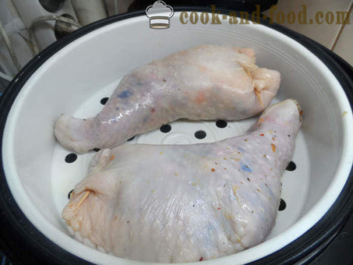 Stuffed chicken legs - how to cook stuffed chicken legs, step by step recipe photos