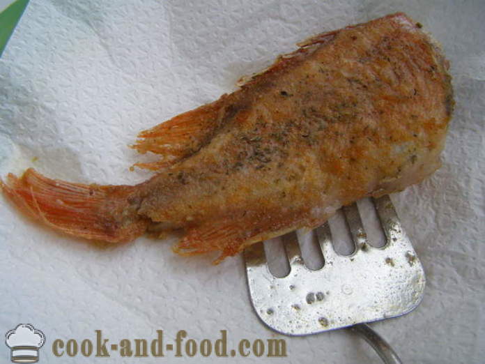 Sea bass roasted in a pan - how to cook fried perch, a step by step recipe photos