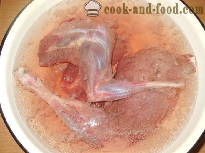 Braised wild rabbit in multivarka - how to cook a wild rabbit at home, step by step recipe photos