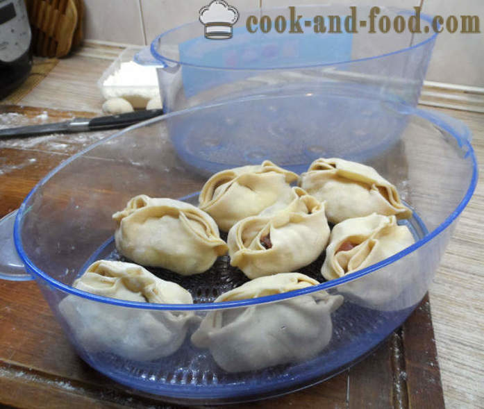 Delicious dumplings with meat - how to make dumplings at home, step by step recipe photos